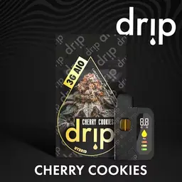 Drip - All-In-One Vape - Cherry Cookies (Hybrid)